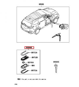 مفتاح مع ريموت