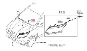 كلبس بطانة رفرف
