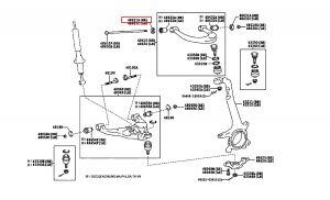 مسمار مقص أمامي علوي يمين