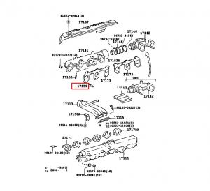 مسمار تثبيت ماصورة الشكمان مع الاقزوز