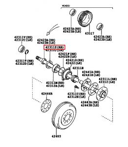 وردة عامود عكس خلفي