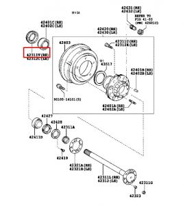 صوفة رمان خلفي