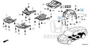 مشبك غطاء شبك تحت المساحات