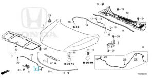 قطعة تثبيت عصاية الكبوت