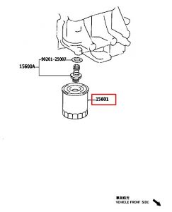 فلتر زيت الماكينة