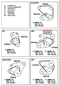 سير علبة الدركسون