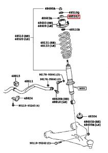 جلدة مساعد خلفي
