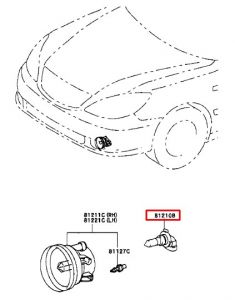 لمبة كشاف الضباب