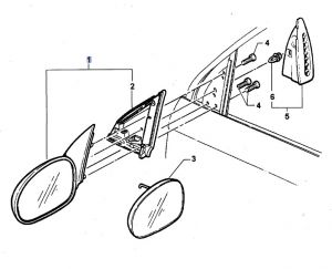 مراية جانبية يسار