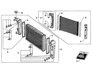 رديتر  تبريد ماء المحرك