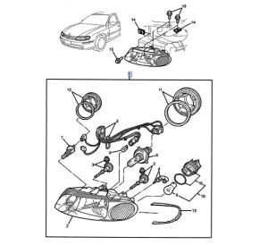 نور أمامي يمين