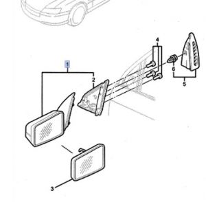 مراية جانبية يسار