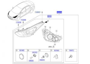 نور أمامي يسار