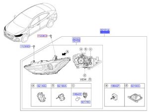 نور أمامي يمين