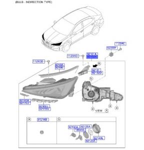 نور أمامي يمين