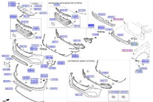 كشاف ضباب أمامي يسار