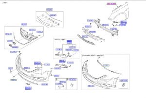 كشاف ضباب أمامي يسار