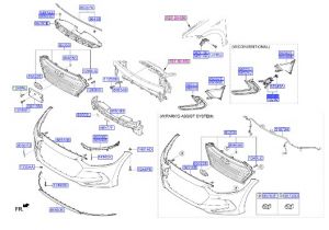كشاف ضباب أمامي يسار
