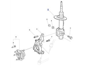 مساعد أمامي يسار