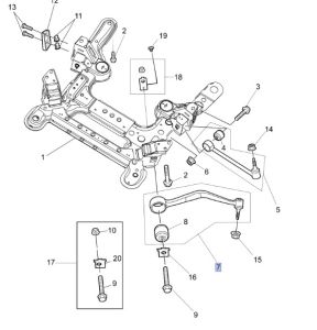 مقص أمامي سفلي يسار