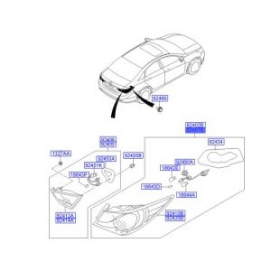 اسطب خلفي يسار