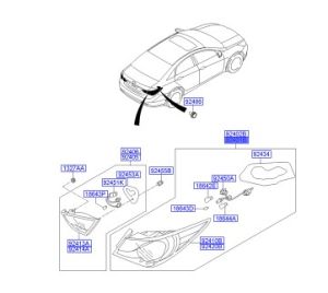 اسطب خلفي يسار