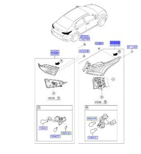 اسطب خلفي يسار