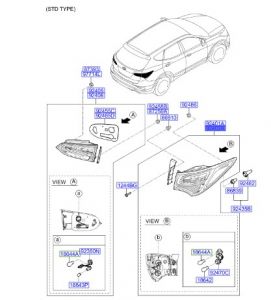 اسطب خلفي يمين