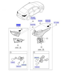 اسطب شنطة خلفي يسار