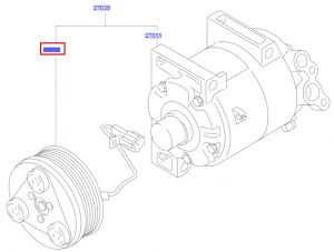 كلتش كمبروسر مكيف