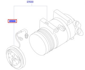 كلتش كمبروسر مكيف