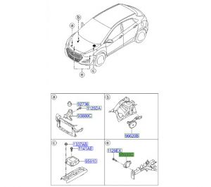حساس التصادم الأمامي