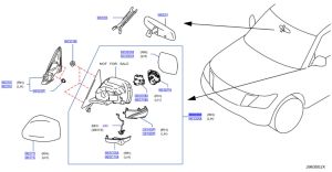 مراية جانبية يمين