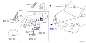 مراية جانبية يمين