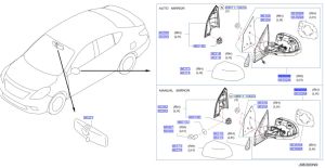 مراية جانبية يمين