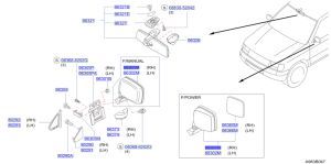 مراية جانبية يمين