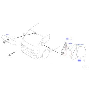مراية جانبية يمين