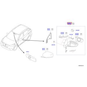 مراية جانبية يمين
