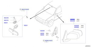 مراية جانبية يمين