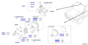 مراية جانبية يمين