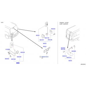 زجاج مراية جانبية