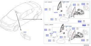 مراية جانبية يسار