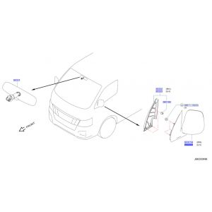مراية جانبية يسار
