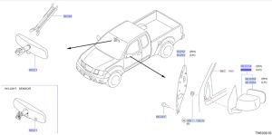 مراية جانبية يسار