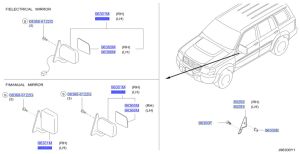 مراية جانبية يسار