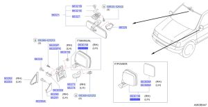 مراية جانبية يسار