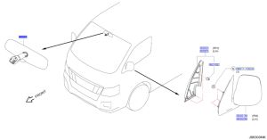 مراية رؤية خلفية داخلية