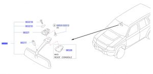 مراية رؤية خلفية داخلية