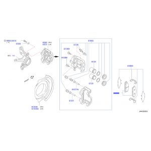 فحمات فرامل أمامية