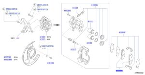 فحمات فرامل أمامية